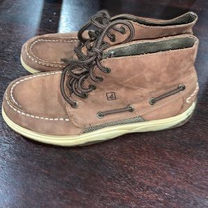 EUC Sperry size 3 leather boots